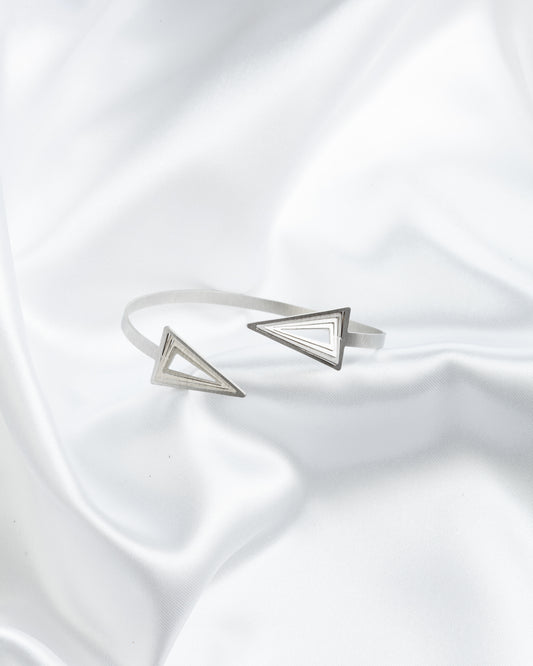 Illusion Triangle handcuff bracelet