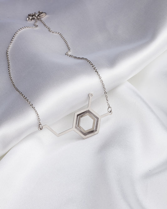 Dopamine Molecule Chain Necklace
