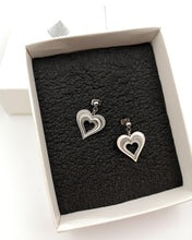 Σκουλαρίκια Illusion Love Hearts mini