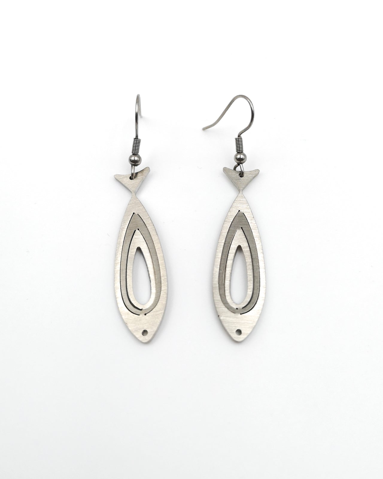 Illusion Fishes mini earrings
