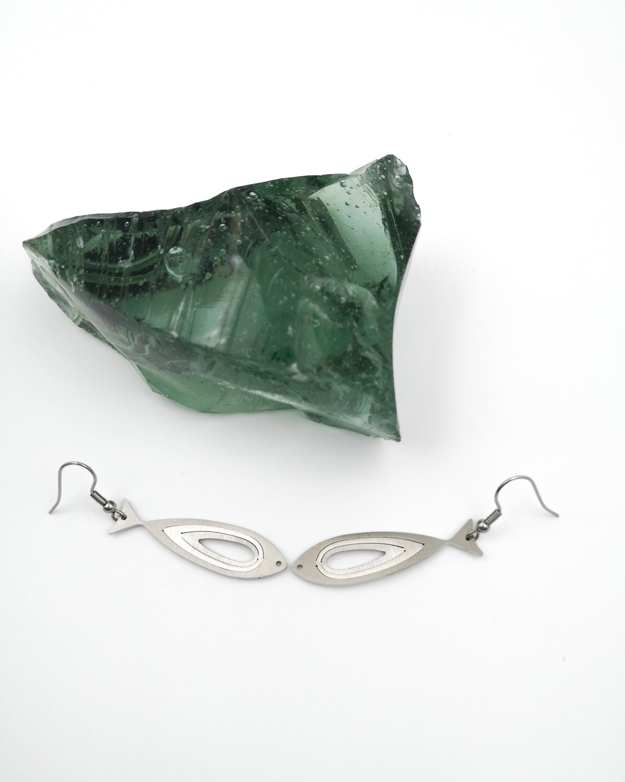 Illusion Fishes mini earrings